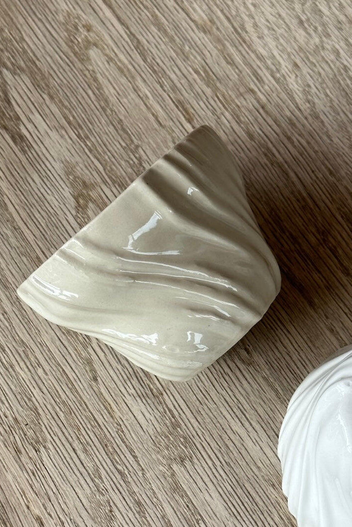 Tidevandskop, Ø10 cm - Beige